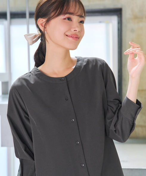 バックフレアヨークチュニック