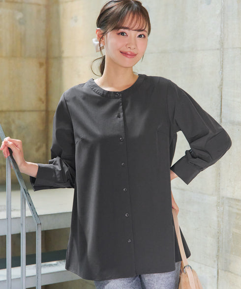 バックフレアヨークチュニック