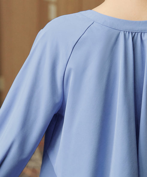 バックフレアヨークチュニック