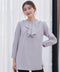 【スマート裏起毛】フリルチュニック