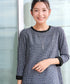 ツイード配色チュニック