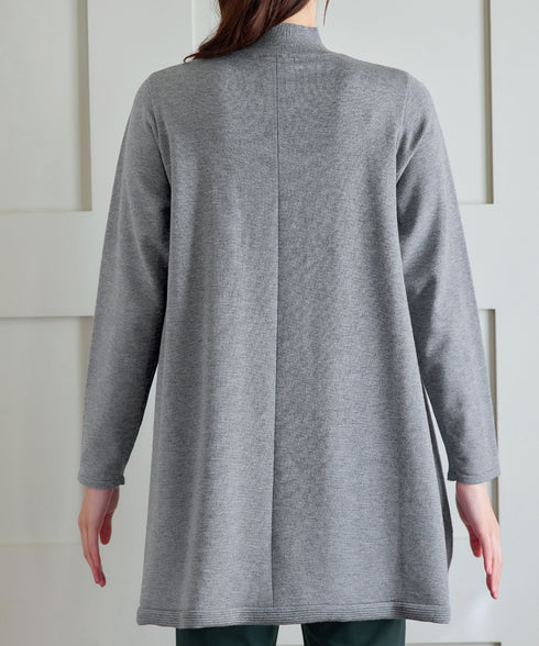 ポケット付きニットチュニック