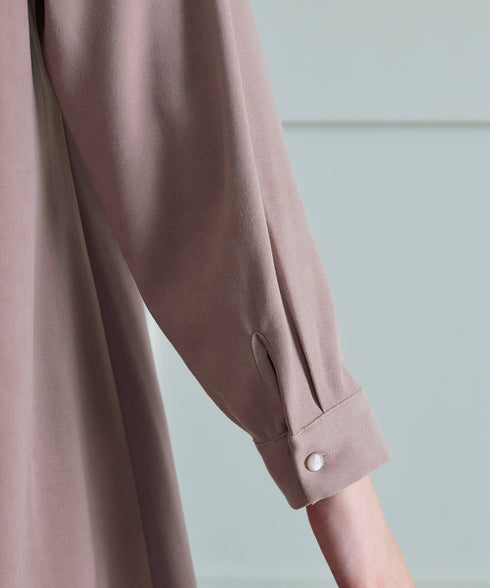 スエード調チュニック