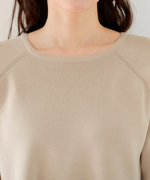 ヴィンテージサテンドッキングニットチュニック