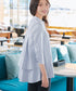 バックタックフレアシャツチュニック