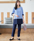 【新色追加】 バイカラーチュニック