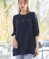 ラップ風ジョーゼットチュニック