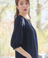 ラップ風ジョーゼットチュニック