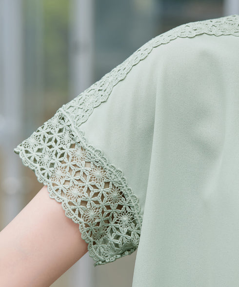 ケミカルレースチュニック