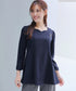 スカラップ襟チュニック