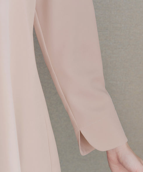 スカラップ襟チュニック