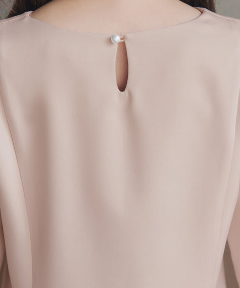 スカラップ襟チュニック