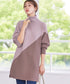 【アウトレット】配色ドルマンニットチュニック