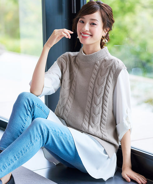 【アウトレット】フレアシャツチュニックブラウス