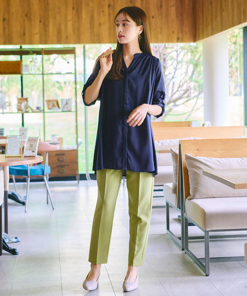 ダブルストレッチ│テーパードパンツ