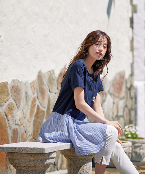 【アウトレット】イレギュラーヘムチュニック