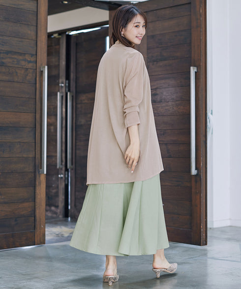 【新色追加・UVケア・接触冷感】ロングトッパーカーディガン