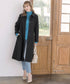 ステンカラープリンセスウールコート