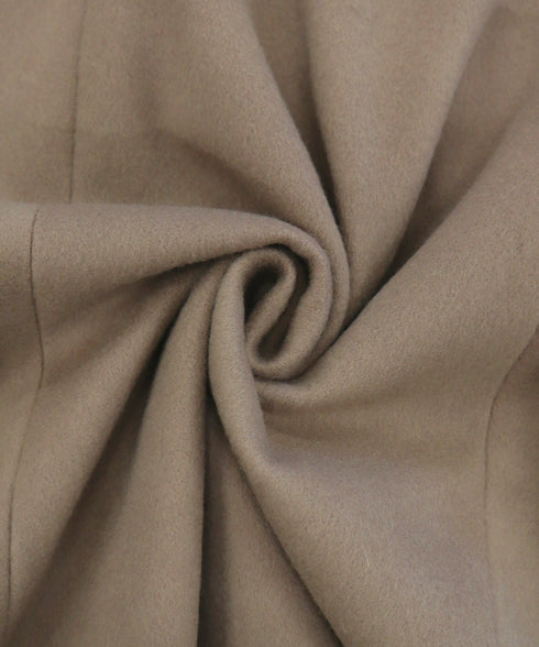 ステンカラープリンセスウールコート