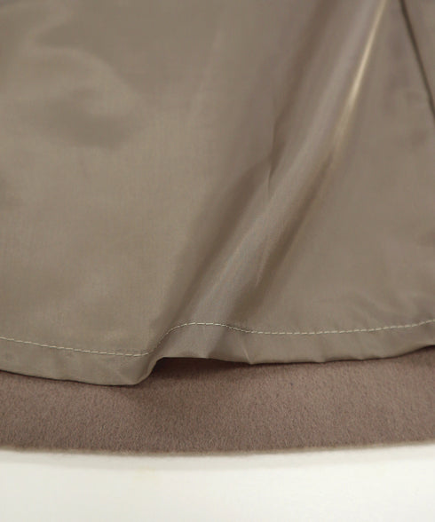 ステンカラープリンセスウールコート