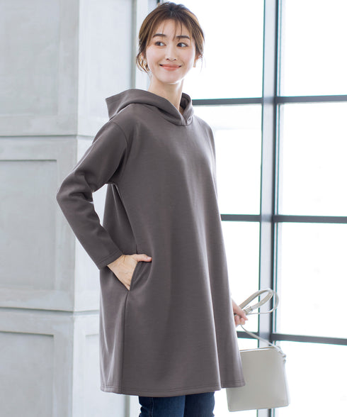 ソフトボンディングパーカーチュニック