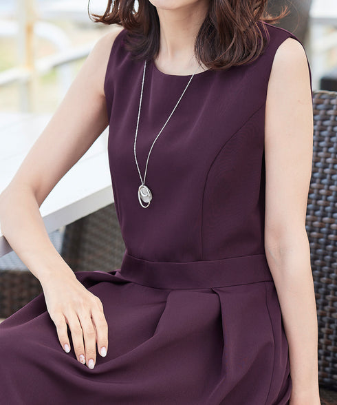 【安田美沙子さん着用】プレートリングネックレス