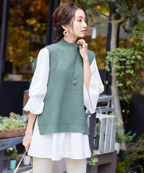 【安田美沙子さん着用】プレートリングネックレス