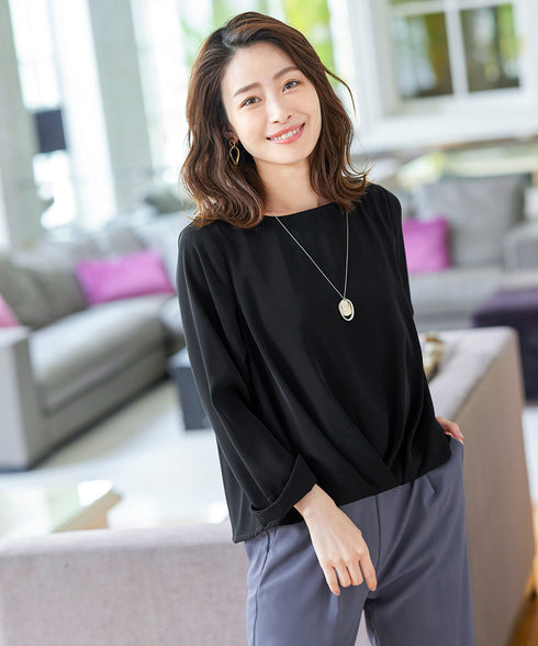 【安田美沙子さん着用】プレートリングネックレス