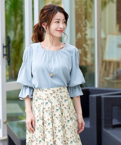 【安田美沙子さん着用】プレートリングネックレス