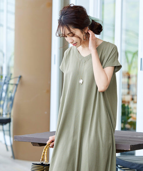 【安田美沙子さん着用】プレートリングネックレス