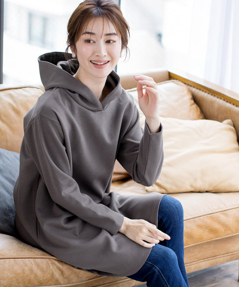 ソフトボンディングパーカーチュニック