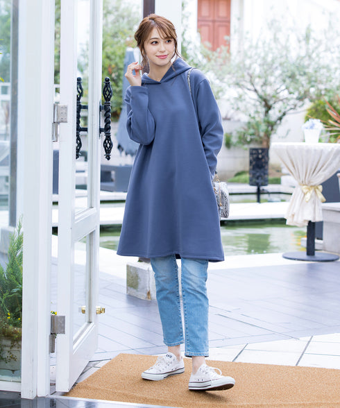 ソフトボンディングパーカーチュニック