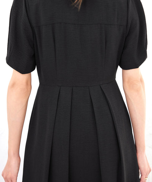 【アウトレット】開襟シャツワンピース