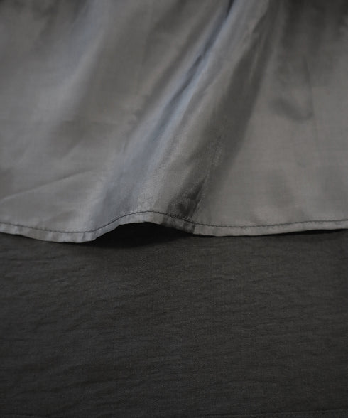 【アウトレット】開襟シャツワンピース