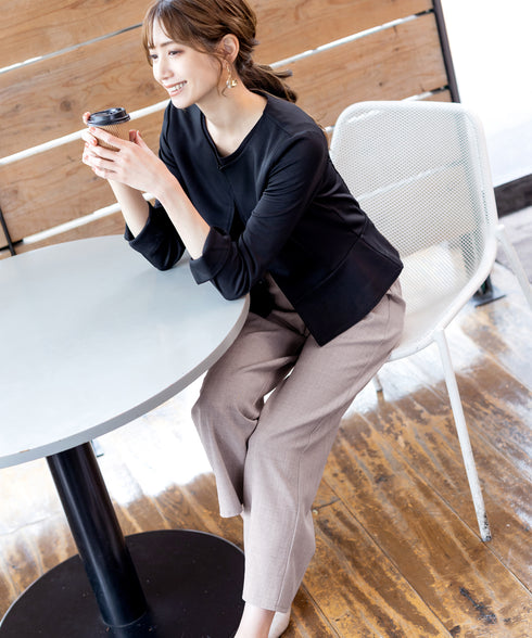 【アウトレット】【新色追加】 ストレートワイドパンツ