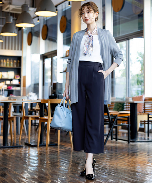 【アウトレット】【新色追加】 ストレートワイドパンツ