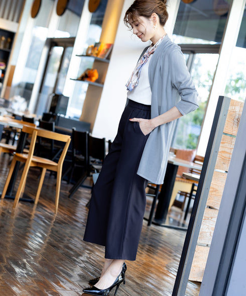 【アウトレット】【新色追加】 ストレートワイドパンツ