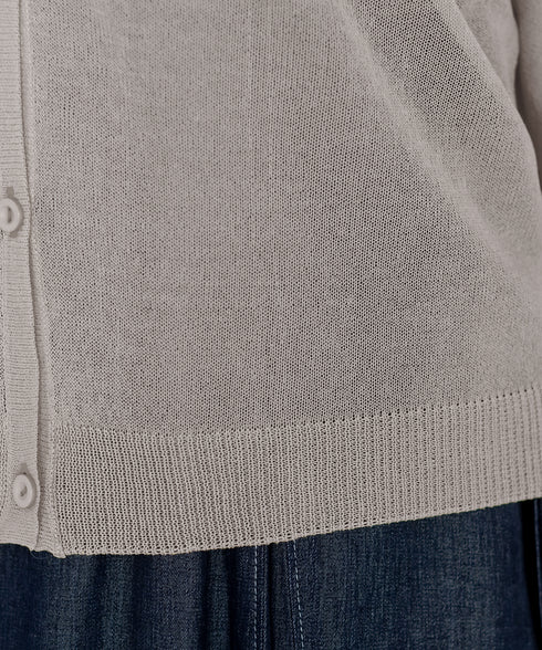 【新色追加】シアーショートカーディガン