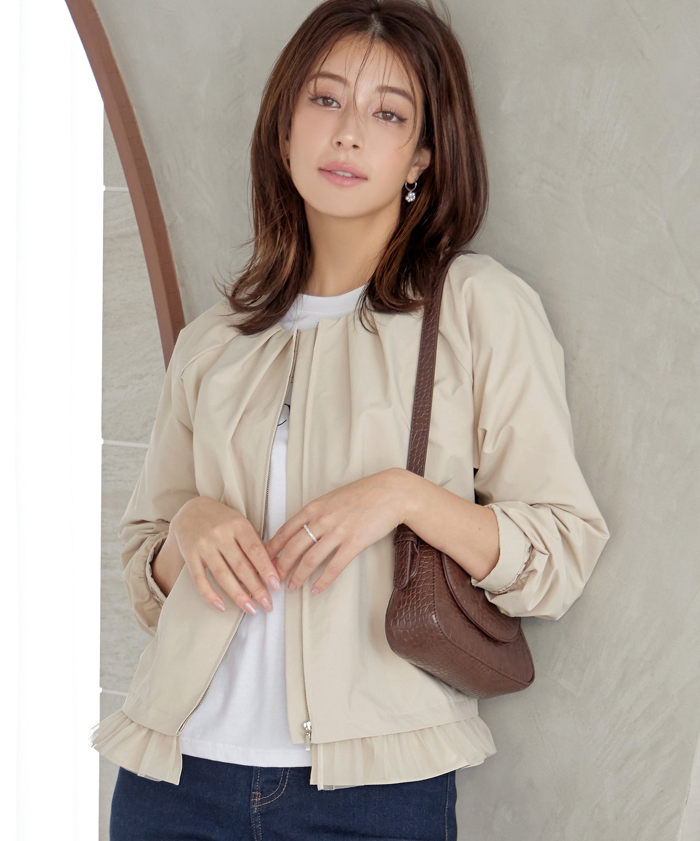 ellesse ライトグレー ジャケット ellesse ライトグレー ジャケット